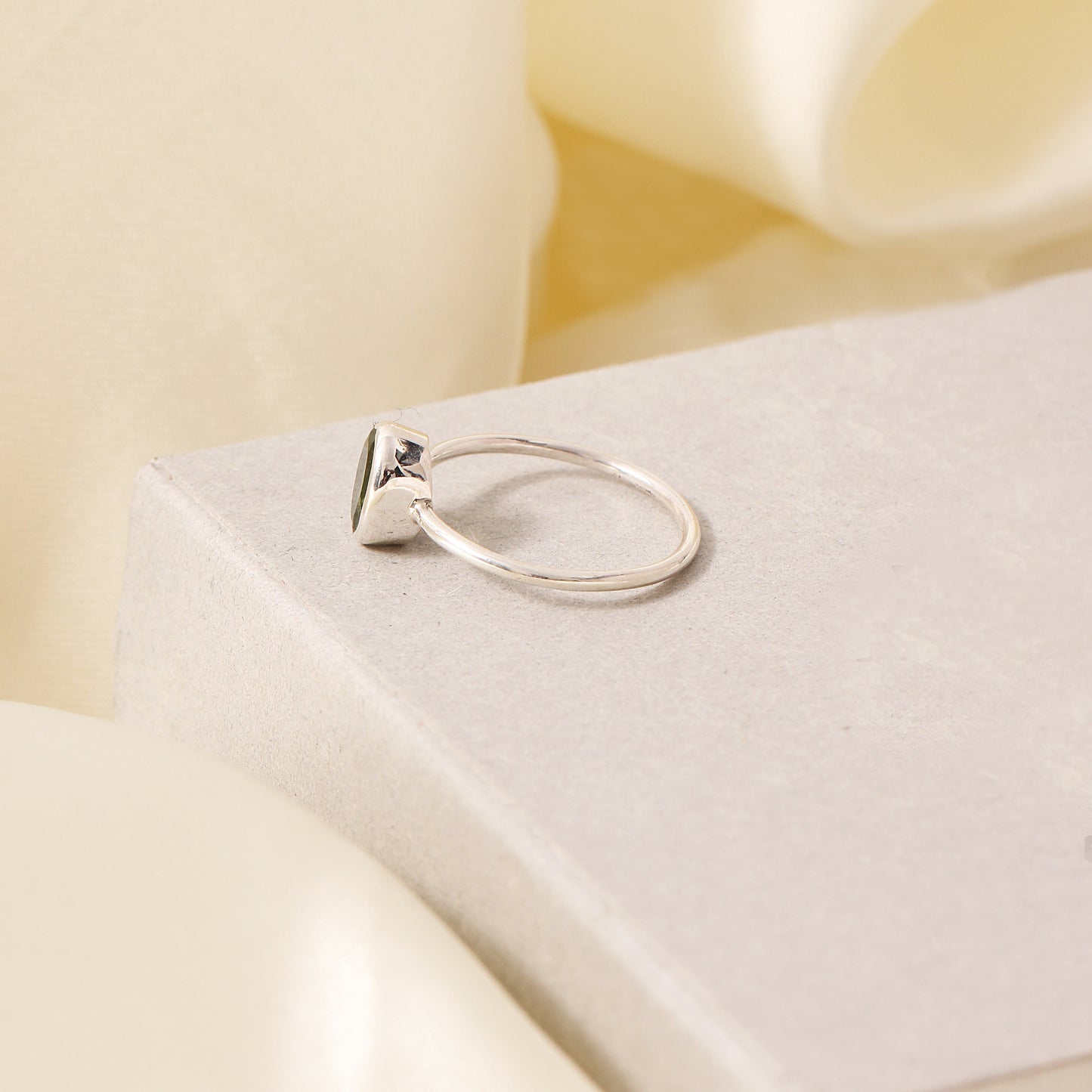 925 Sterling Silver Multi Tourmaline Gemstone Ring – Colorful Elegance for Every Occasion