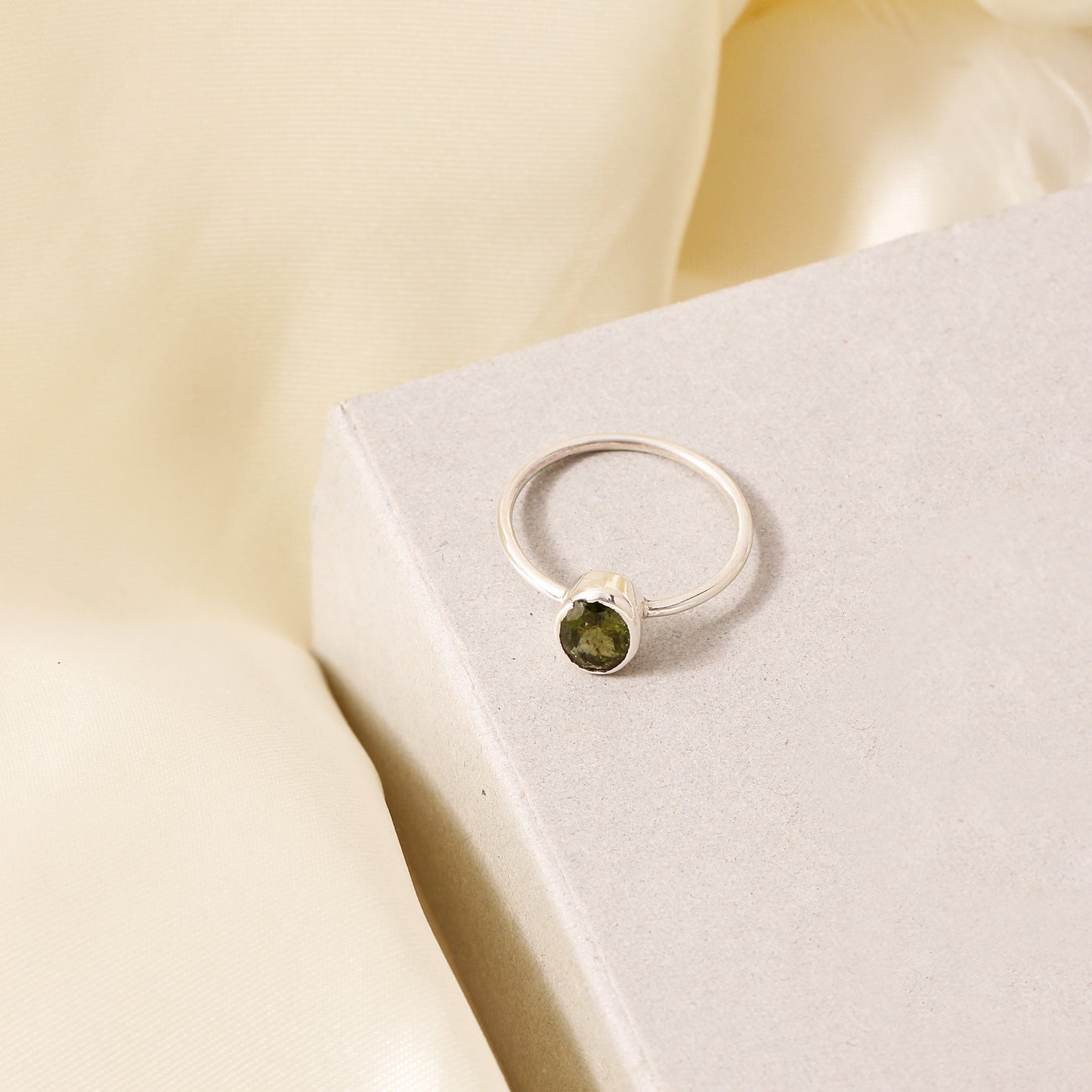 925 Sterling Silver Multi Tourmaline Gemstone Ring – Colorful Elegance for Every Occasion