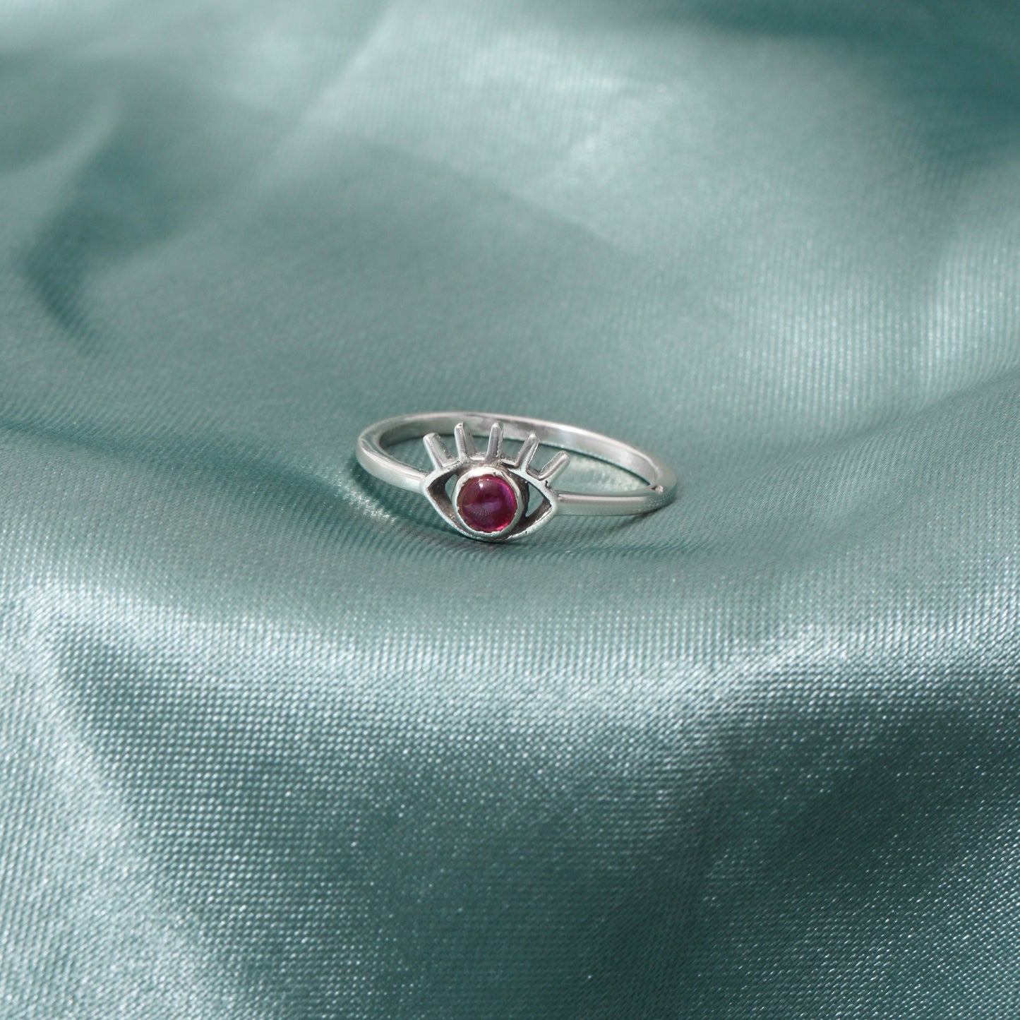 Natural Pink Tourmaline Gemstone Ring – Passion, Protection & Elegance