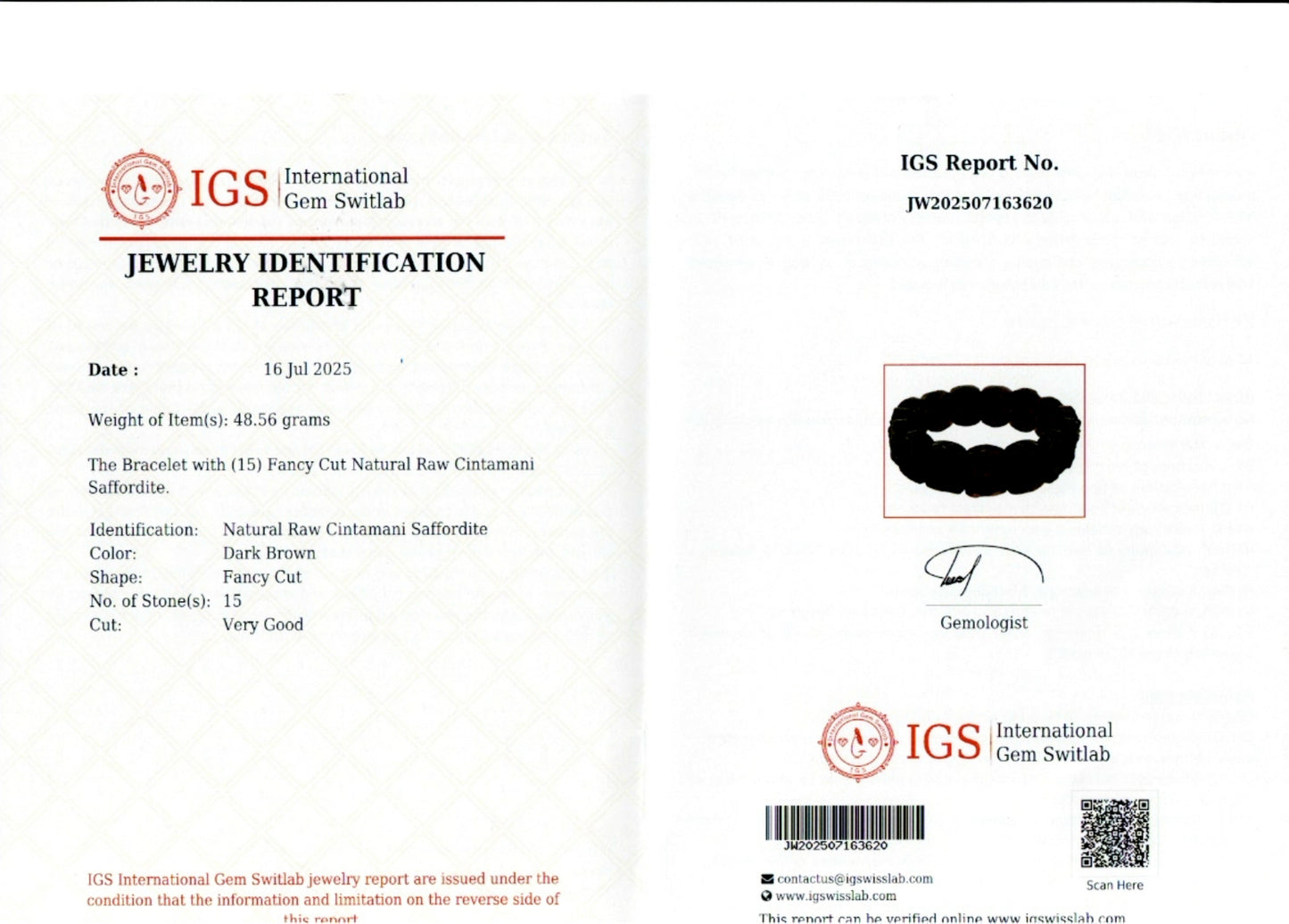 Natural Raw Chintamani Bangle Bracelet – Powerful Spiritual Protection & Ascension Stone