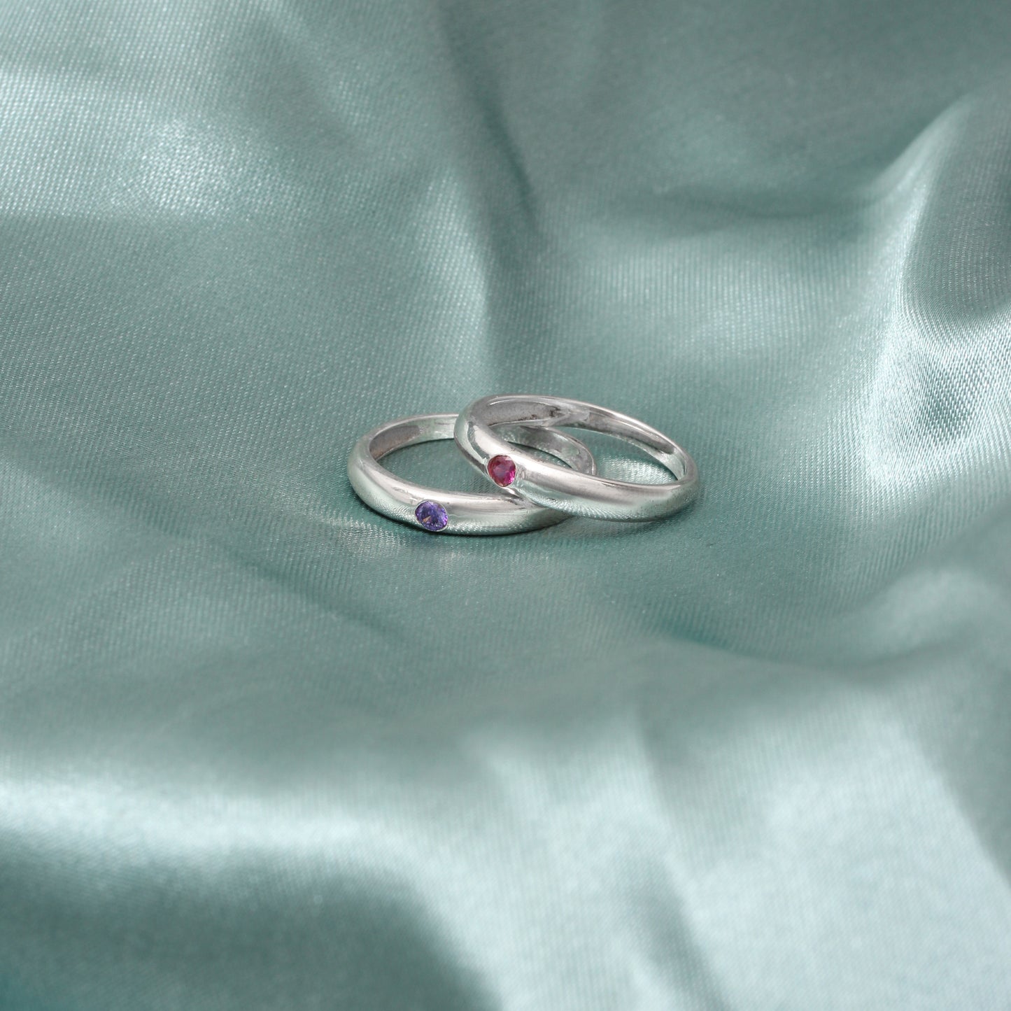 925 Stering Silver Cubic Zirconia Unisex Jewelry Ring