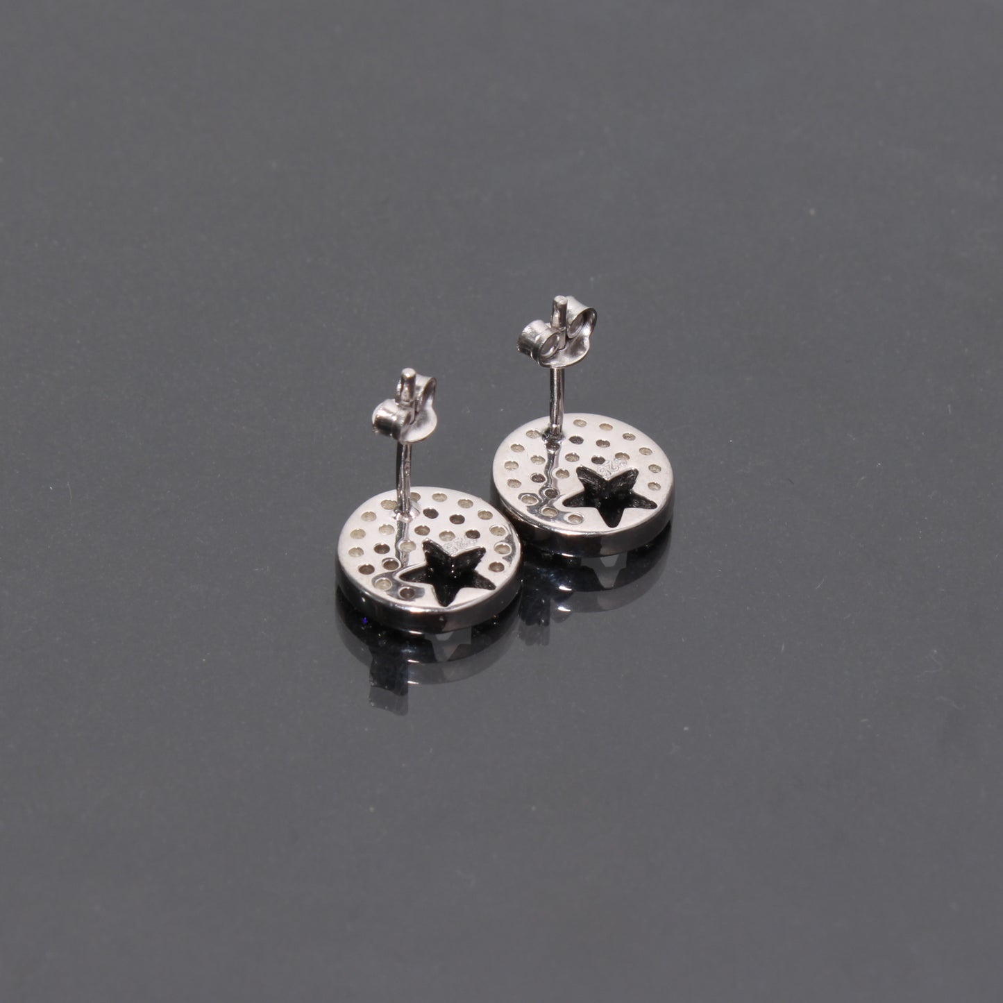 Shimmering Star Sterling Silver Earrings – Celestial Elegance for Every Occasion