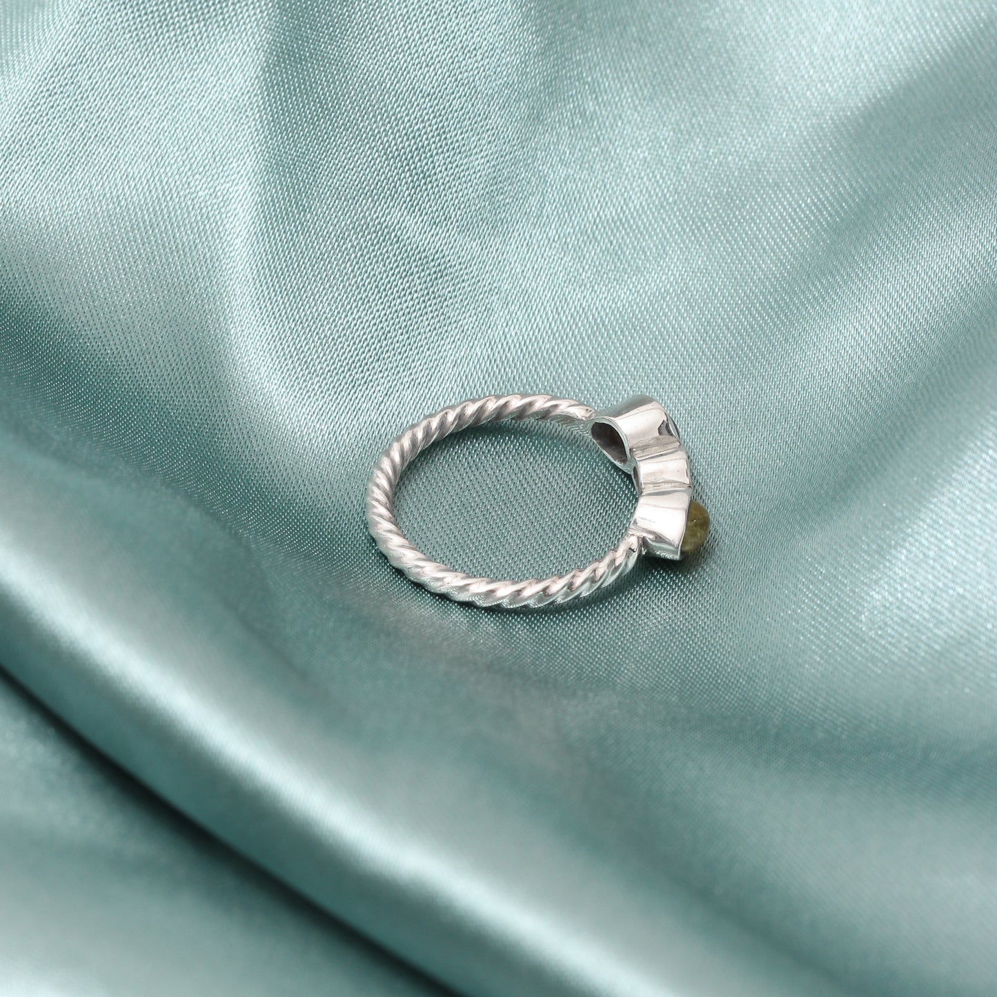 925 Sterling Silver Multi-Tourmaline Gemstone Ring – A Rainbow of Elegance