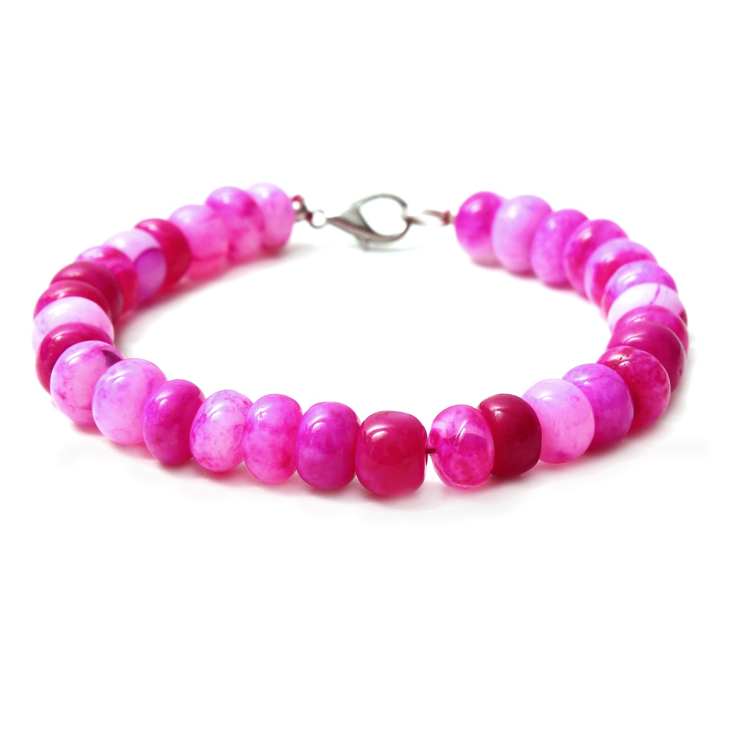 Natural Purple Opal Beads Gemstone Bracelet – Calming Jewelry for Intuition & Emotional Balance