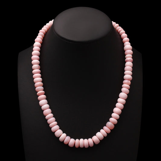 Natural Pink Candy Opal Beads Natural Pink Candy Opal Beads Gemstone Necklace – Playful Jewelry for Love & Emotional Healingmstone Necklace
