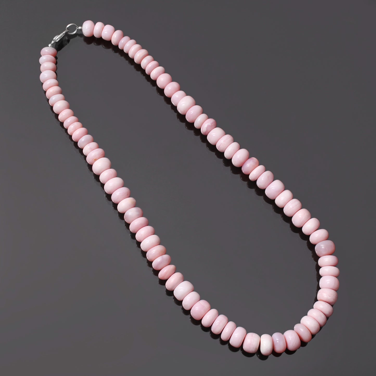 Natural Pink Candy Opal Beads Natural Pink Candy Opal Beads Gemstone Necklace – Playful Jewelry for Love & Emotional Healingmstone Necklace