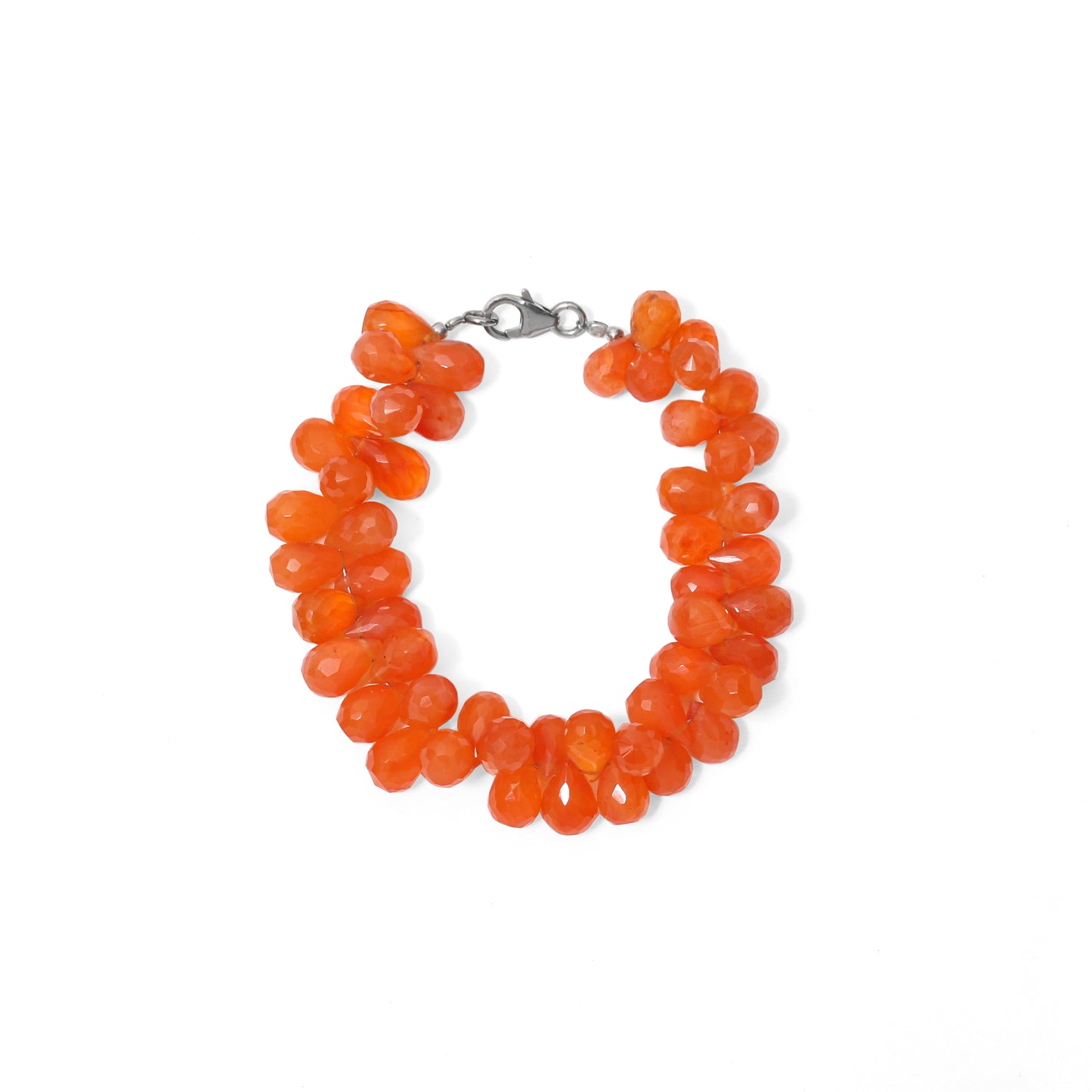 Natural Carnelian Beaded Bracelet – Energizing & Empowering Gemstone Jewelry