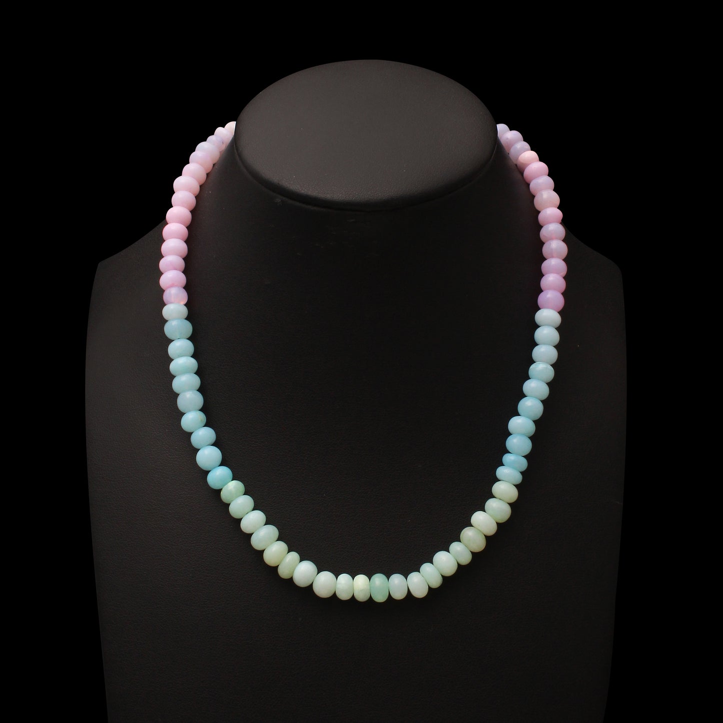 Elegant Natural Candy Opal Beads Gemstone Necklace – Radiant & Unique