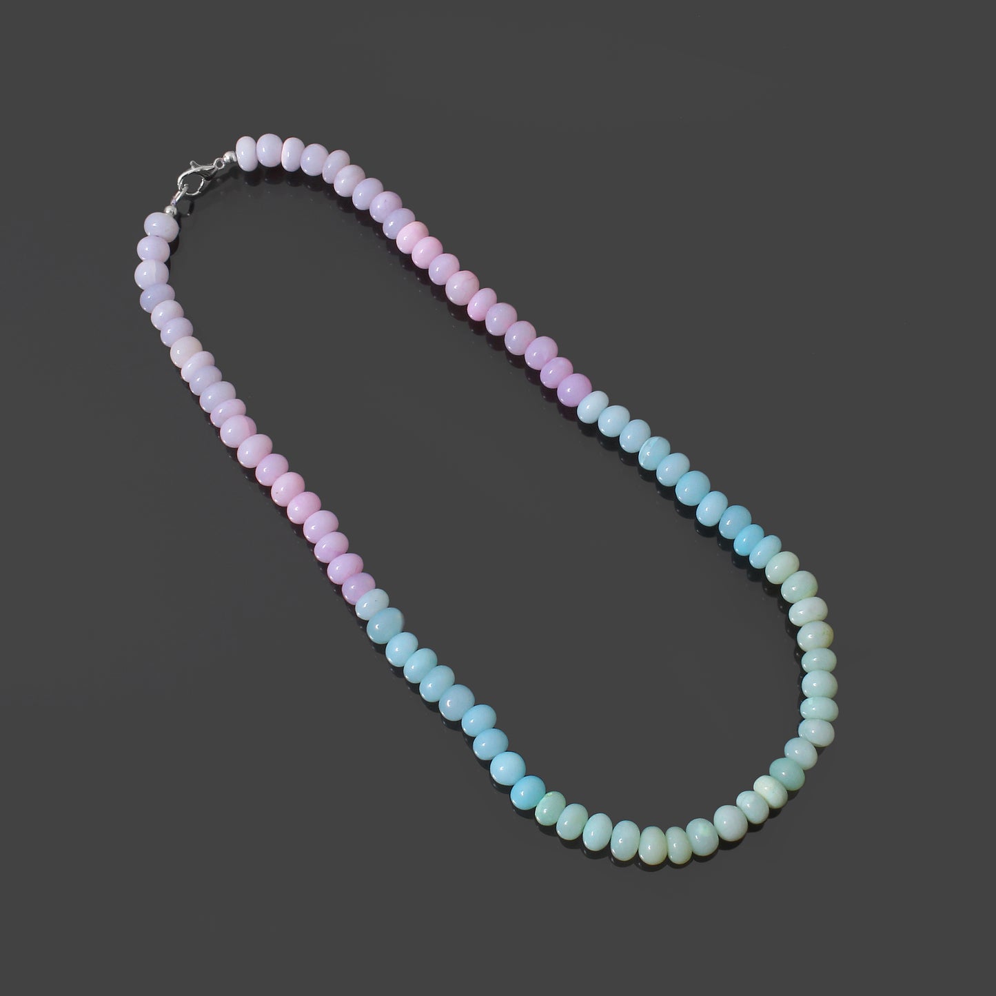 Elegant Natural Candy Opal Beads Gemstone Necklace – Radiant & Unique