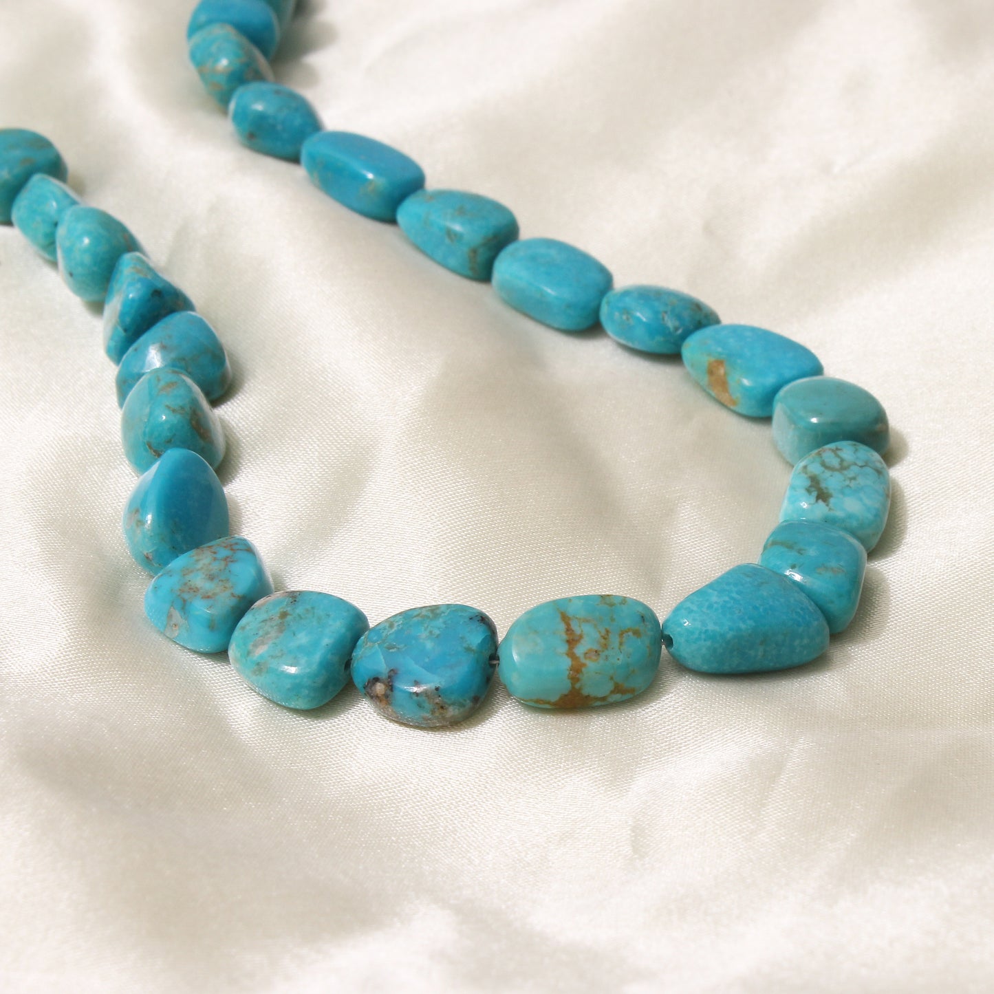 Blue Turquoise Beads Necklace