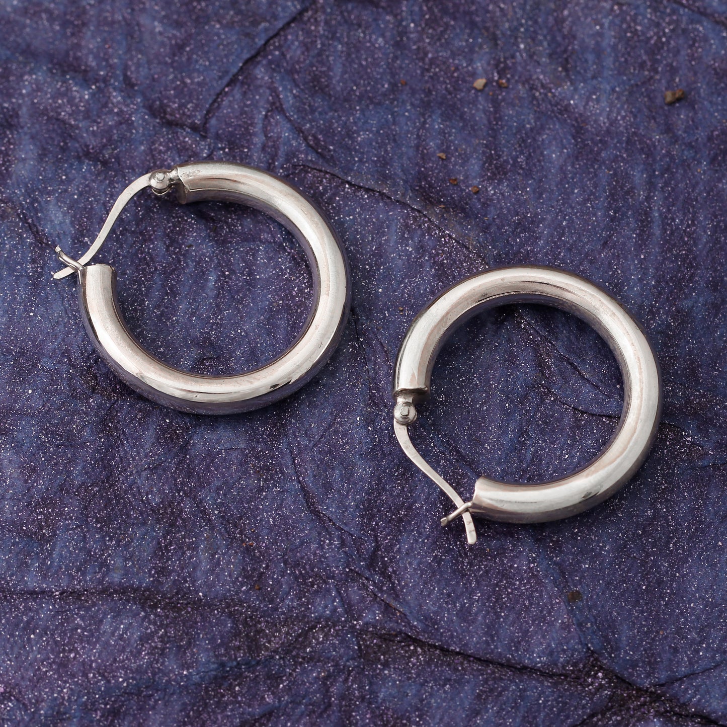 925 Sterling Silver Hoop Earrings – Timeless Elegance and Style