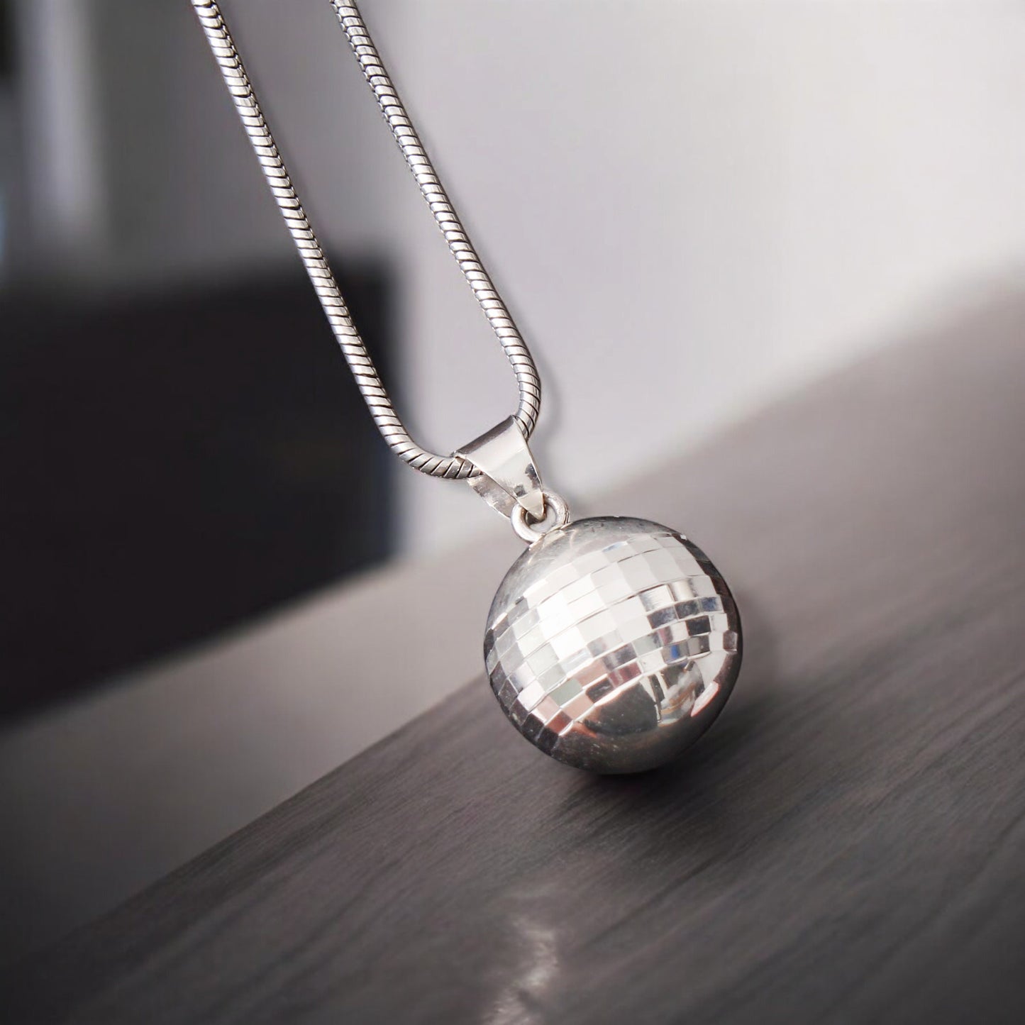 Huge Rock Disco Pendant