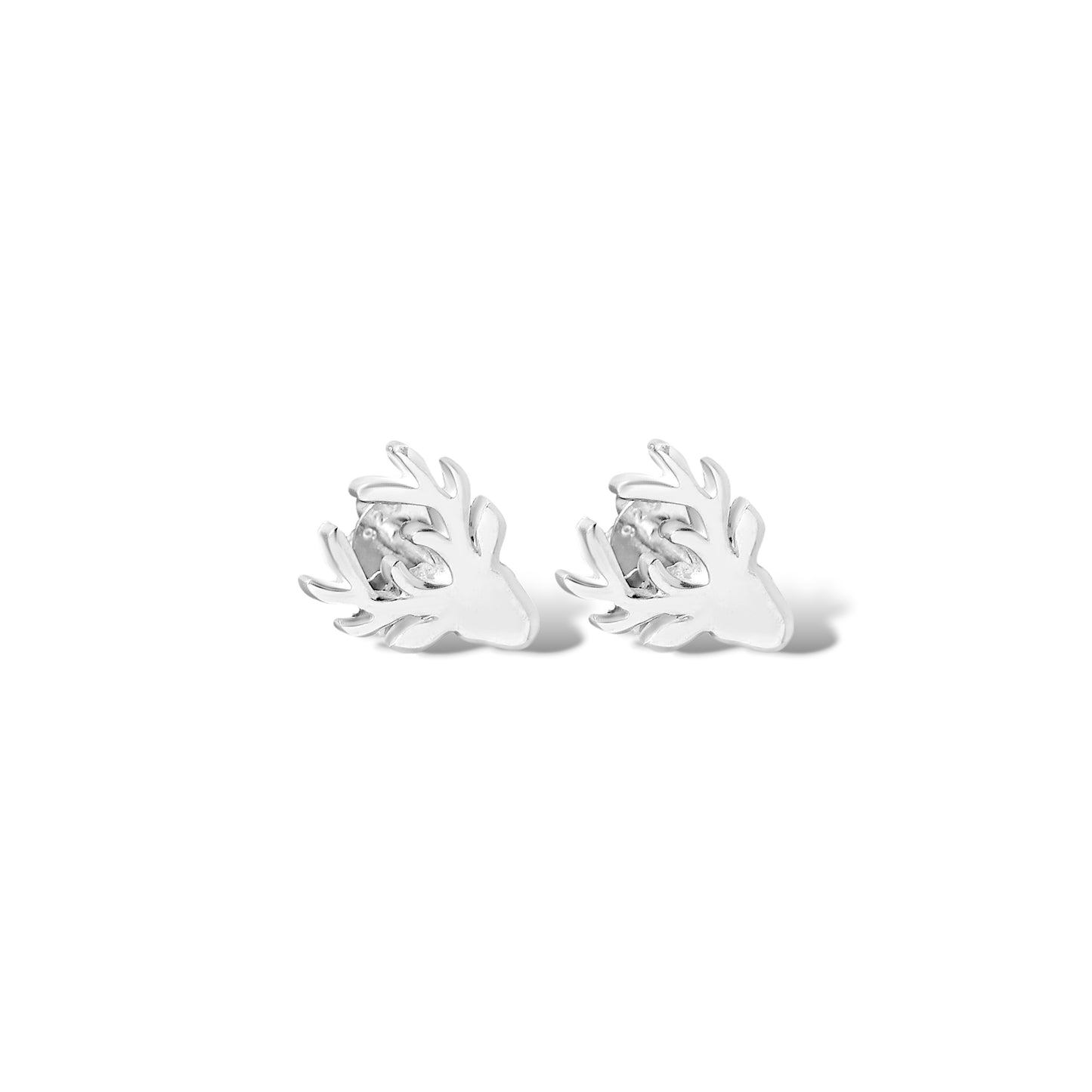 Deer Head Stud Earrings For Women Jewelry