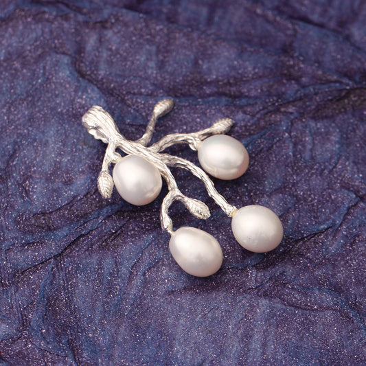 freshwater pearls tree of life design 925 sterling silver pendant