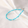 Natural AAA Turquoise & Ethiopian Opal Beaded Bracelet – Elegant Gemstone Jewelry