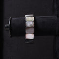 Elegant Shell Pearl Bracelet – Stylish Rectangular Beads for Timeless Beauty