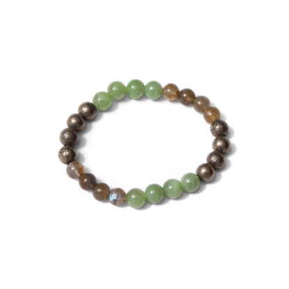 Libra Zodiac Sign Natural Gemstone Bracelet (Tula Rashi) for Harmony and Balance