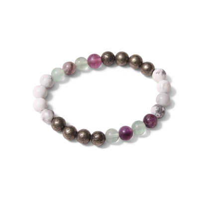 Gemini Zodiac Sign Natural Gemstone Bracelet (Mithun Rashi) for Communication and Adaptability