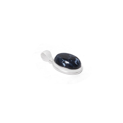 Natural Pietersite Smooth Oval Gemstone Pendant – Protection, Grounding & Inner Strength