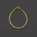 Natural Yellow Honey Shade Ethiopian Opal Women's Bracelet – Stunning Gemstone Radiance