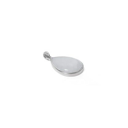 Natural Fire Moonstone Smooth Pear Gemstone Pendant – Elegant Statement Jewelry