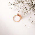Labradorite & Moonstone Gemstone Ring – Intuition, Balance & Transformation