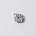 Pure Sterling Silver Wings Heart Pendant | Beautiful Pendant for Love