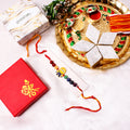 Minion Theme Gemstone Rakhi for Kids – With Amethyst, Aventurine, Yellow Jade & More