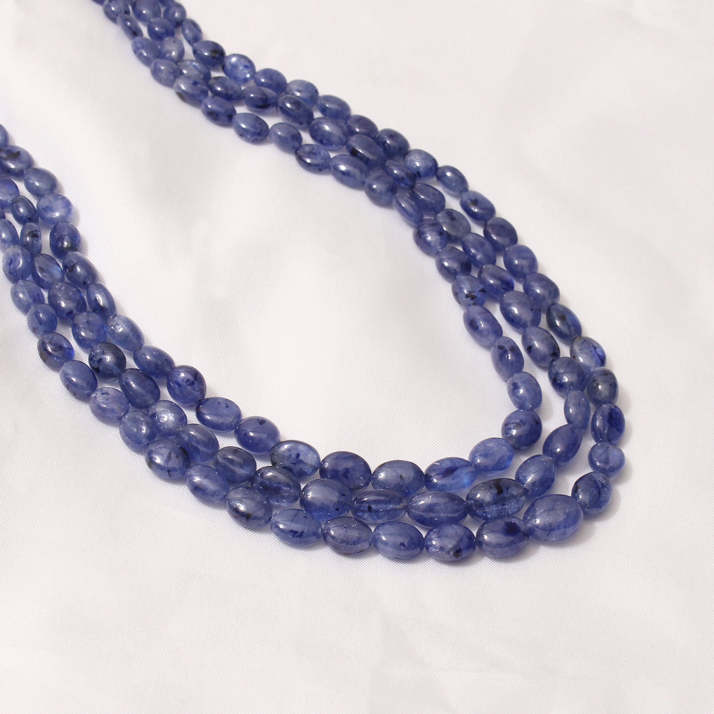 Blue Sapphire Three-Layer Necklace - Wisdom & Healing Benefits of Sapphire Jewelry