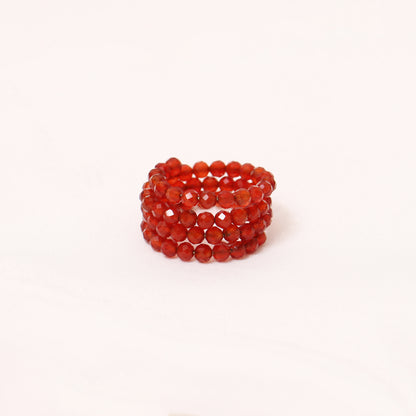 Elegant Carnelian Ring - Timeless Gemstone Jewelry