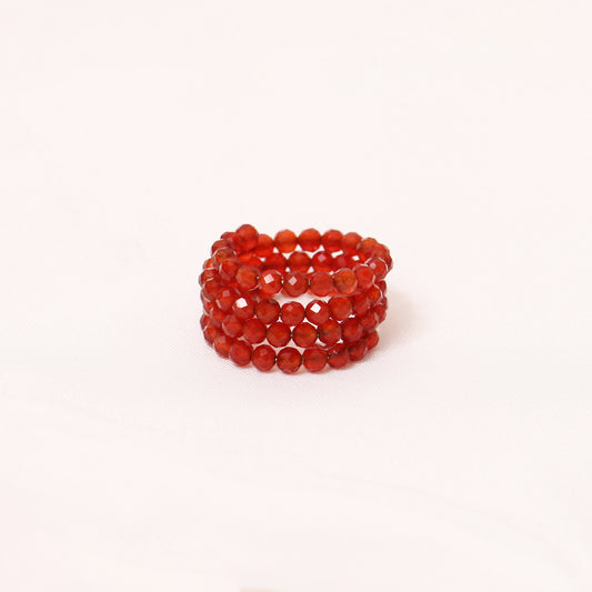 Elegant Carnelian Ring - Timeless Gemstone Jewelry