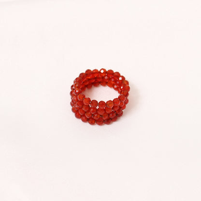 Elegant Carnelian Ring - Timeless Gemstone Jewelry