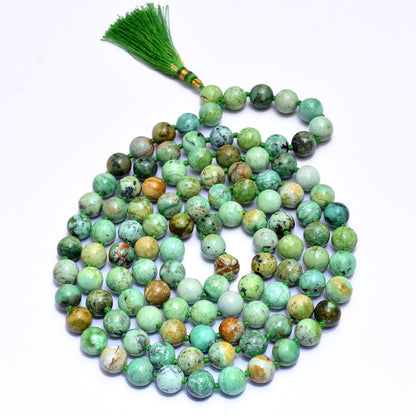 Variscite Japa Mala - Foster Serenity & Emotional Healing