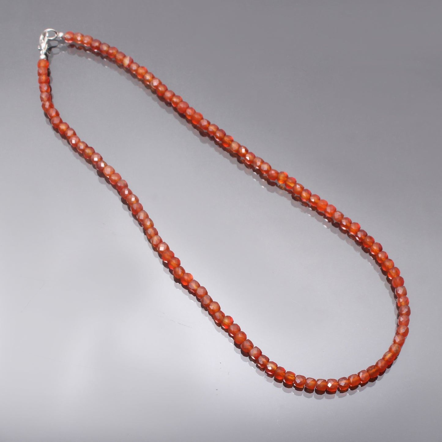 Carnelian Gemstone Beaded Necklace