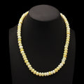 Natural Yellow Opal Beads Gemstone Necklace – Joy, Confidence & Emotional Healing