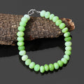 Natural Green Opal Beads Gemstone Bracelet – Inner Peace, Renewal & Emotional Balance