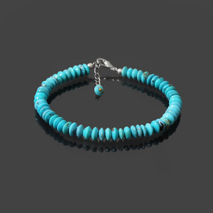 Essence: Turquoise Saucer-Shaped 6mm Bracelet