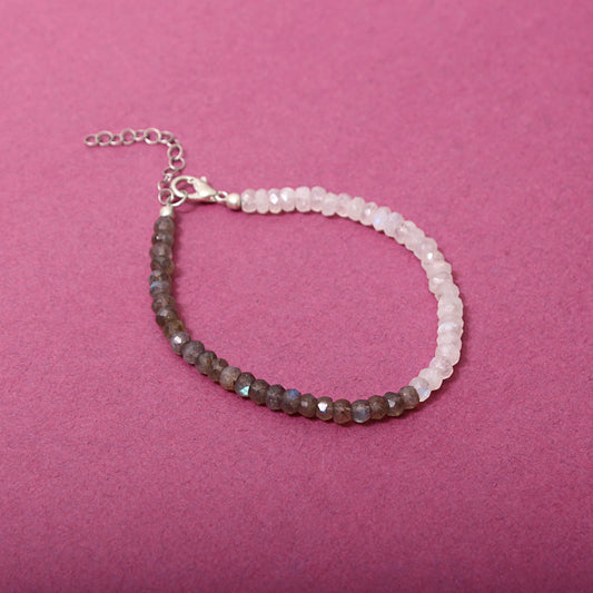 Moonstone Labradorite Bracelet: Beauty & Balance in One Gemstone