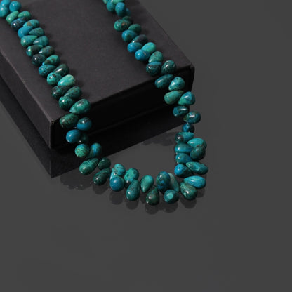 Chrysocolla Gemstone Necklace - Calming, Healing & Elegant Jewelry