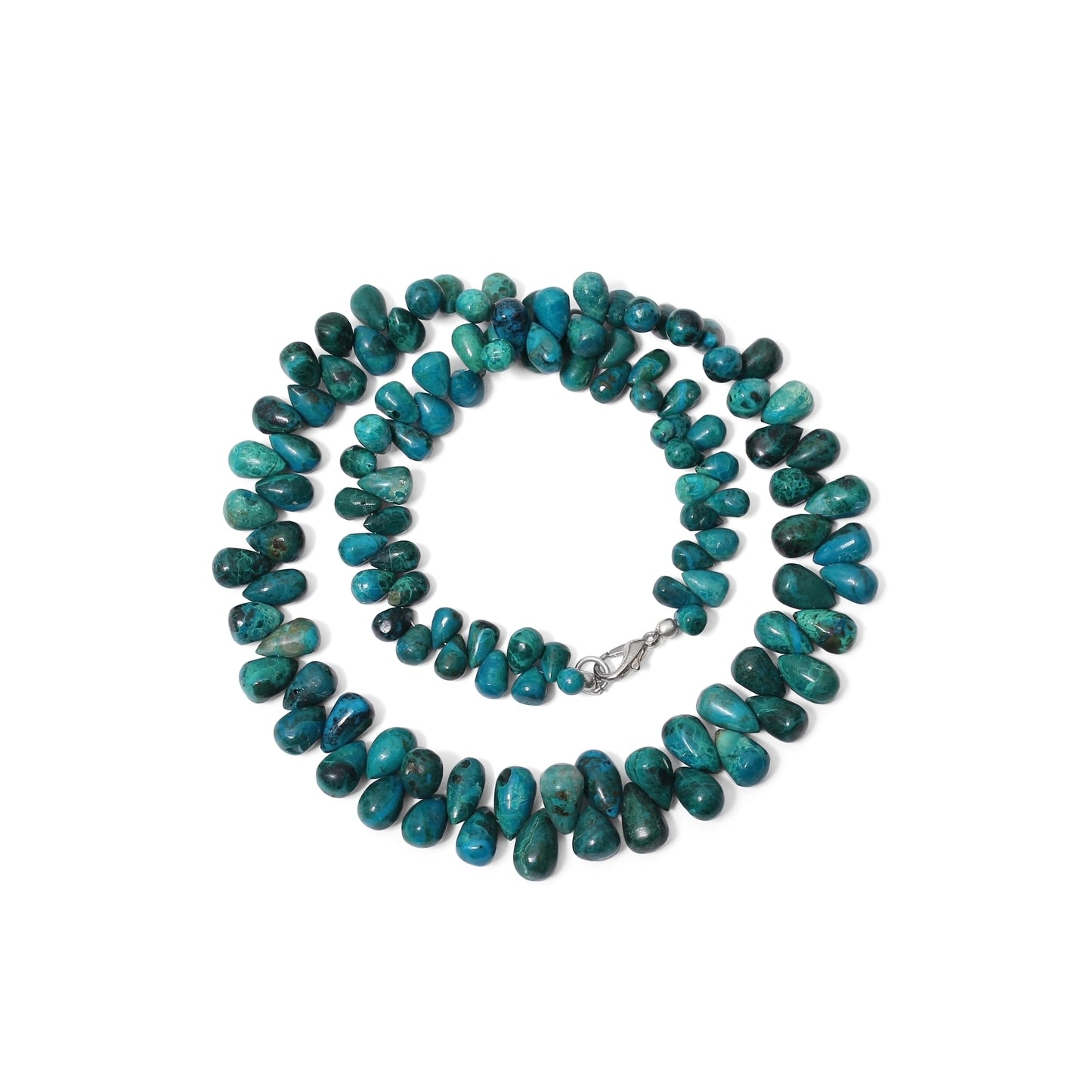 Chrysocolla Gemstone Necklace - Calming, Healing & Elegant Jewelry