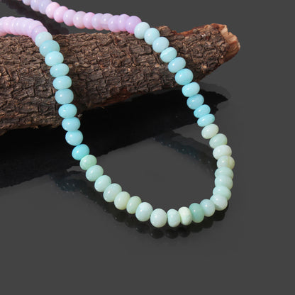 Elegant Natural Candy Opal Beads Gemstone Necklace – Radiant & Unique