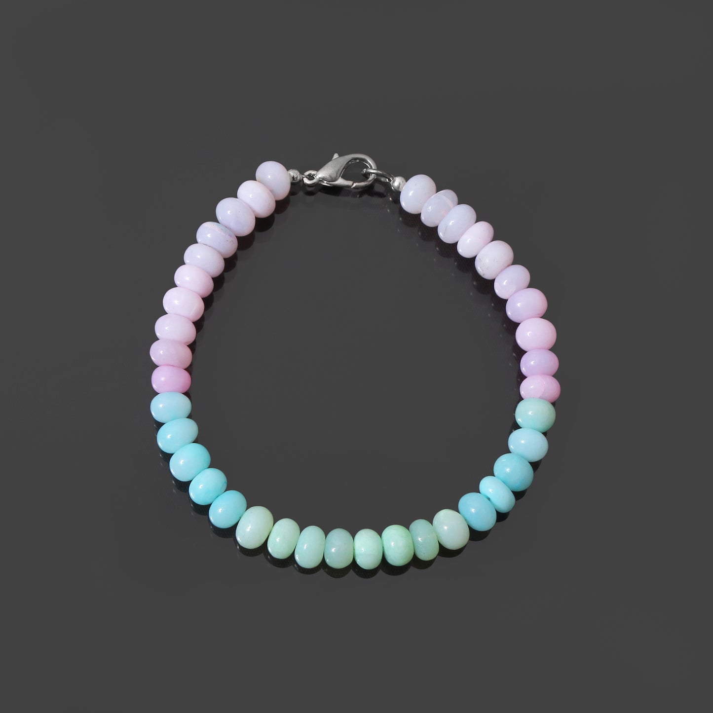 Unleash Your Style with Natural Candy Opal Gemstone Bracelet – Embrace Vibrant Elegance