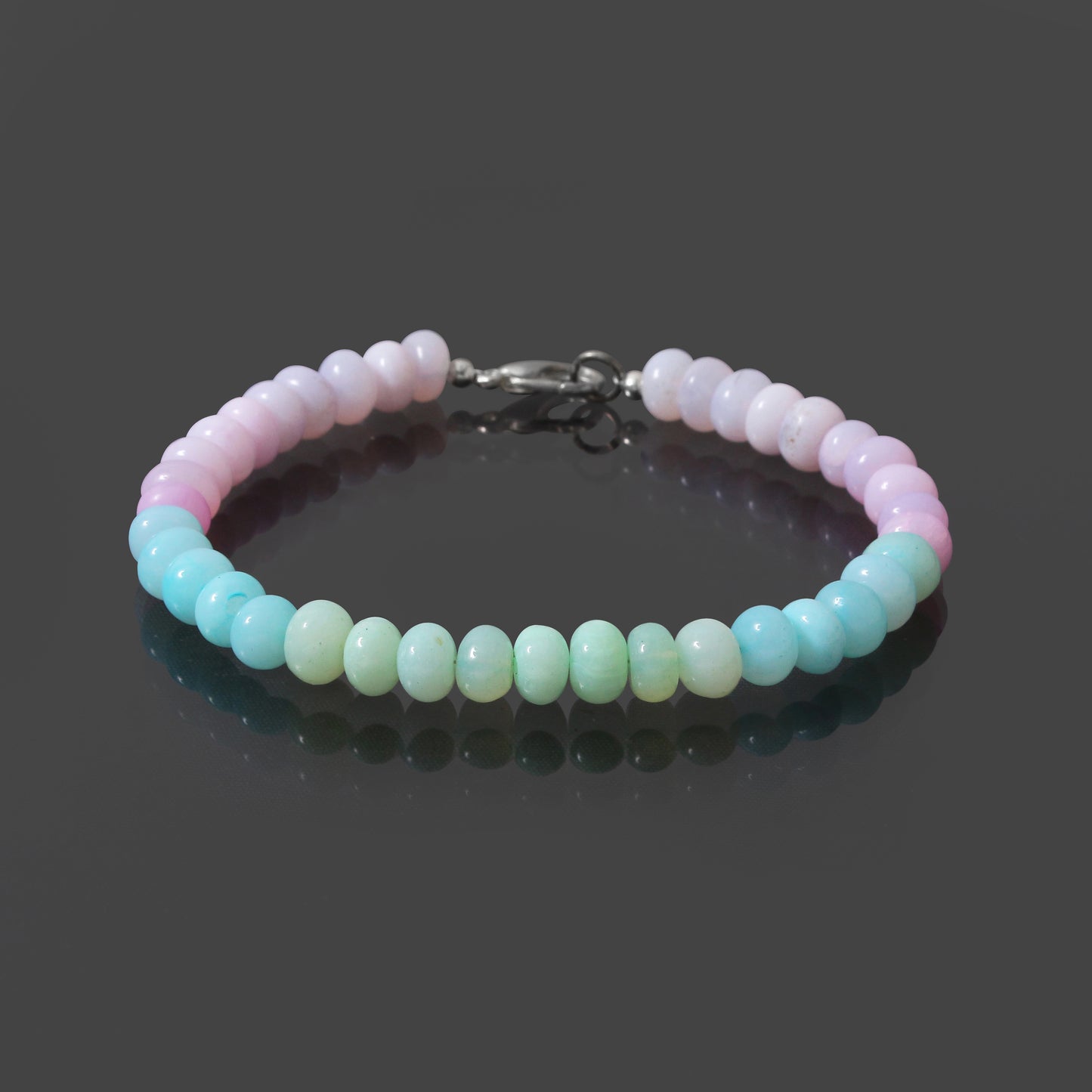 Unleash Your Style with Natural Candy Opal Gemstone Bracelet – Embrace Vibrant Elegance