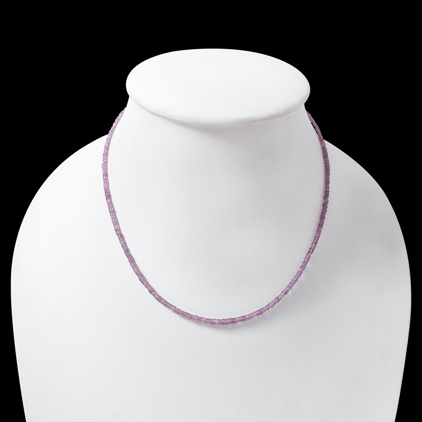 High Quality Natural Pink Sapphire Faceted Bead Bracelet | Genuine Sapphire Gemstone Minimalist Jewelry