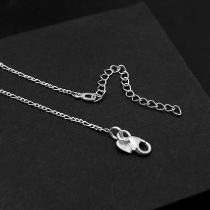 925 Sterling Silver TAURUS Symbol Charm Necklace, Zodiac Family Jewelry