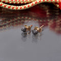 Natural Black Diamond Studs – Bold Elegance Redefined