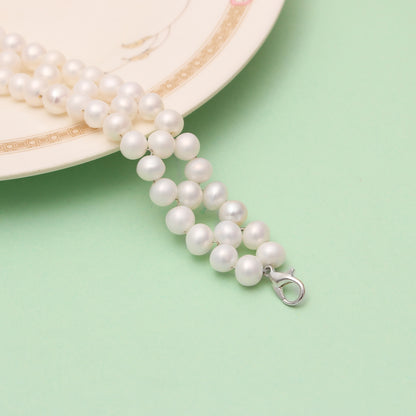 Natural Pearl Fancy Beaded Bracelet - Elegance & Emotional Balance