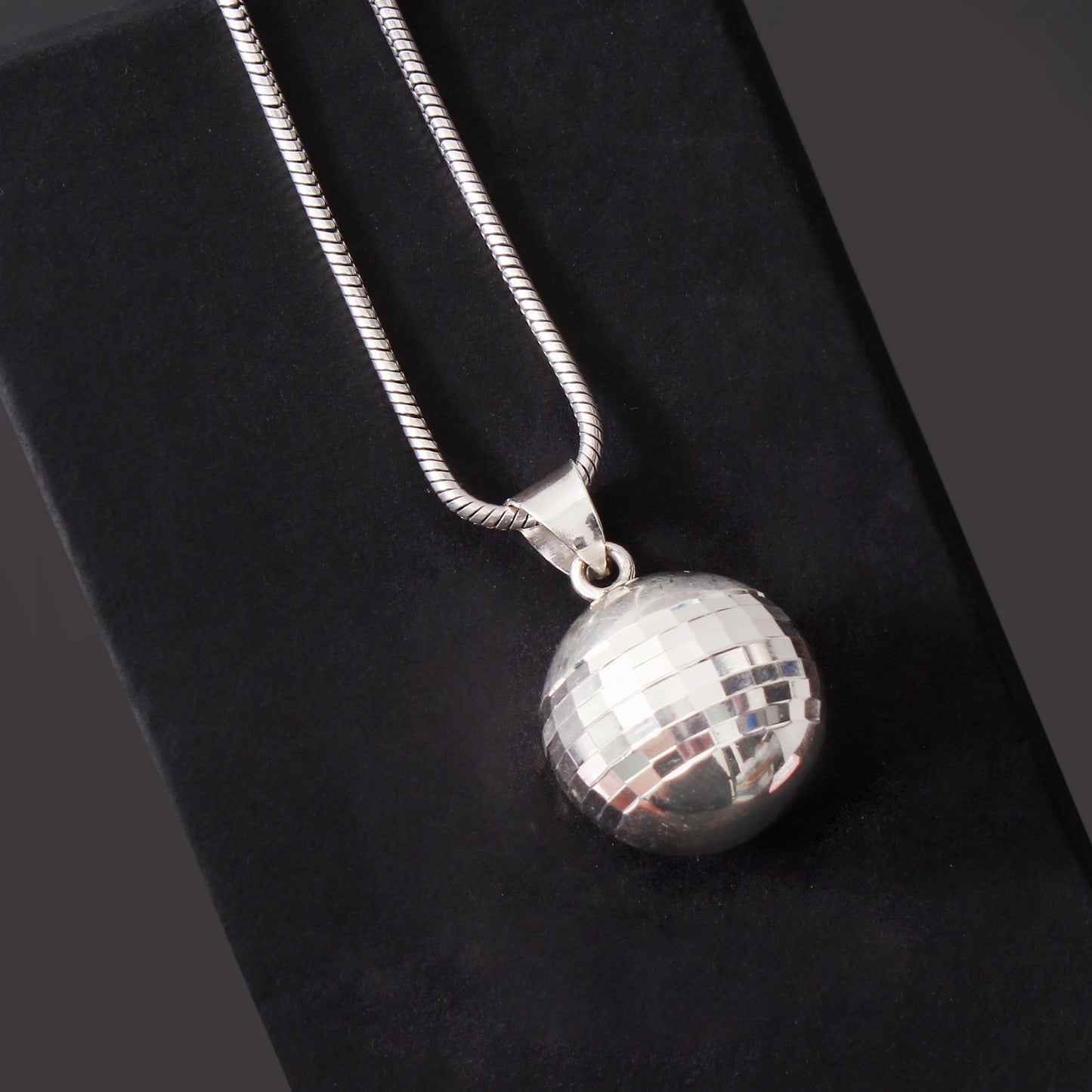 Huge Rock Disco Pendant