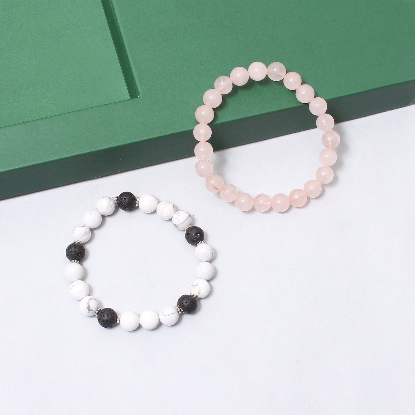 Dream + Rose Quartz Healing Stretchable Gemstone Bracelet – A Dream Weaver’s Touch