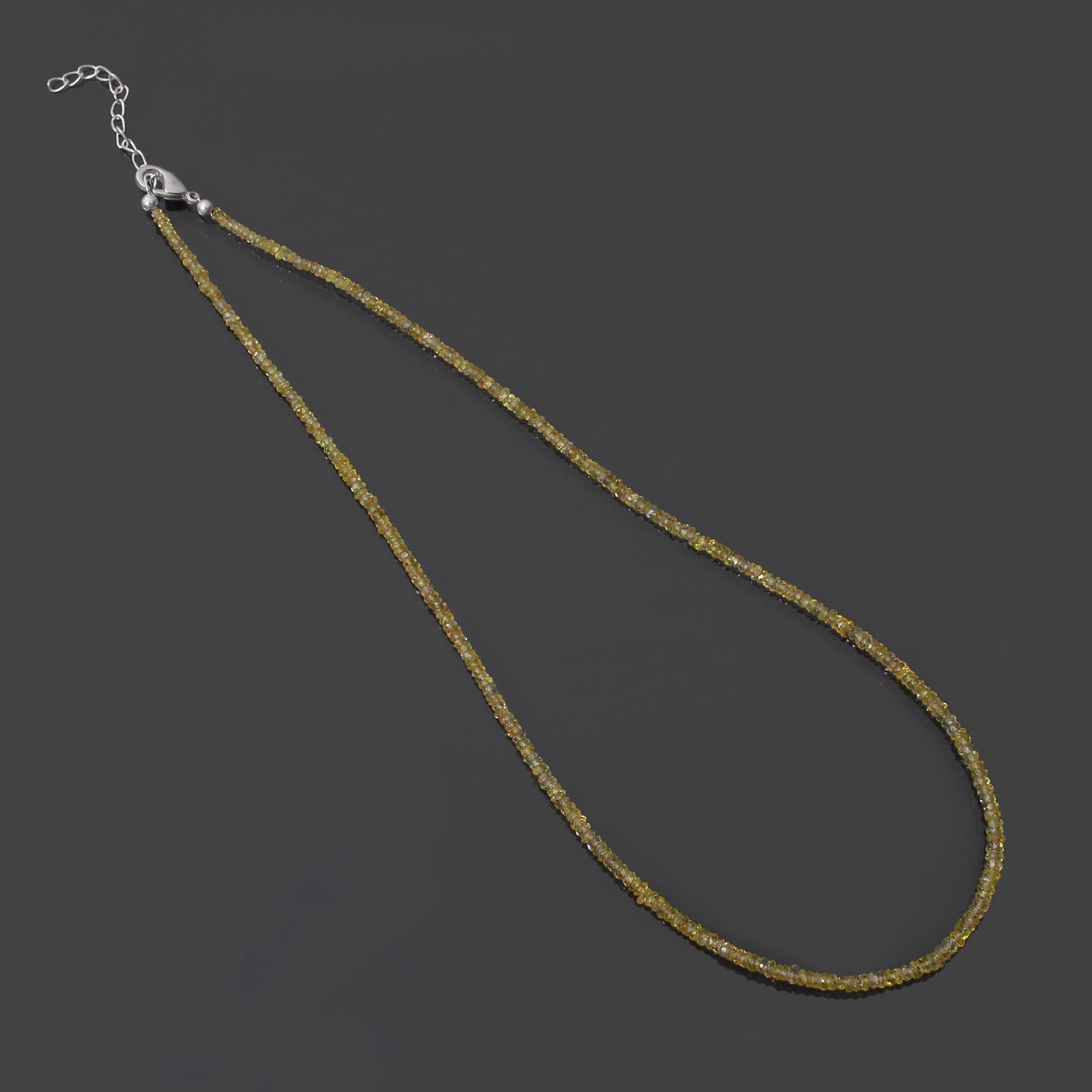 handmade pukhraj gemstone necklace for prosperity and success